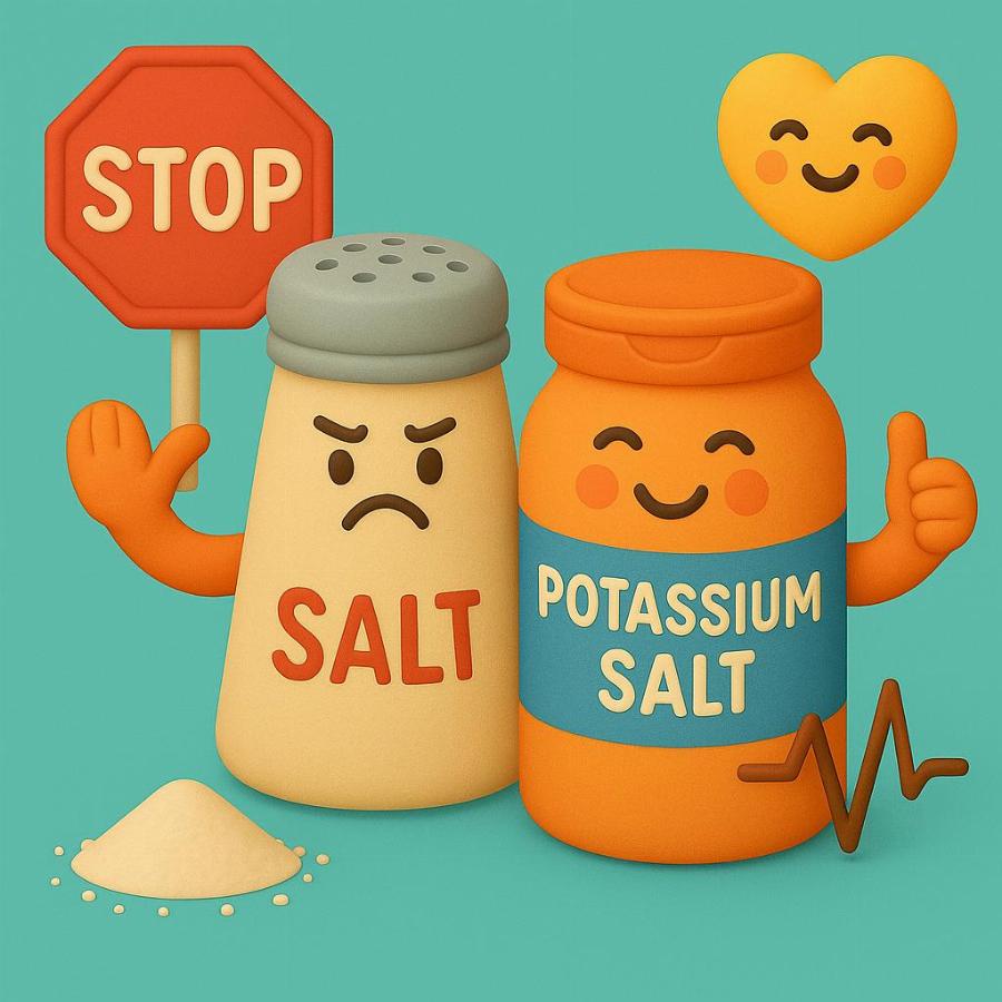 Меньше натрия — меньше инфарктов?